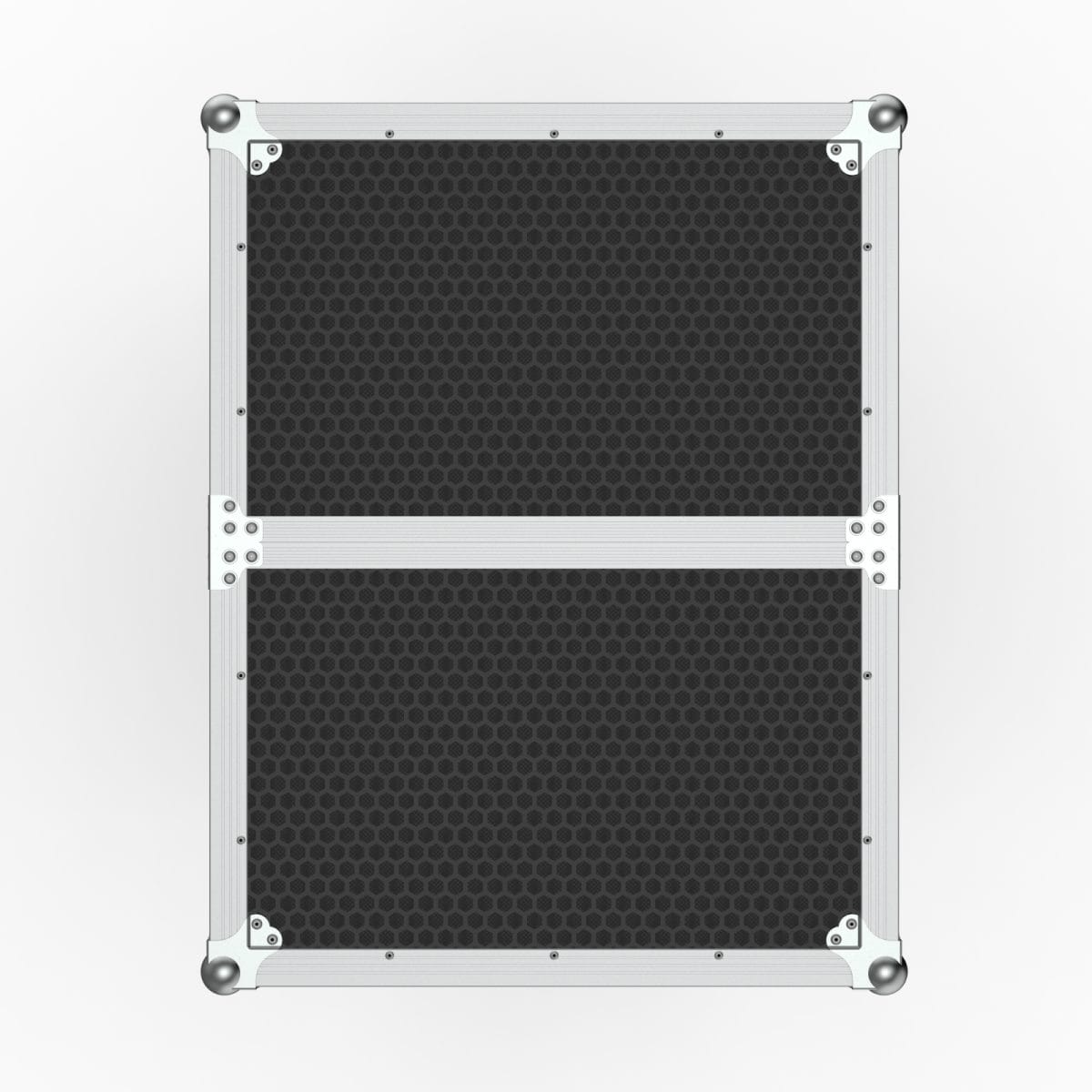 Road Case With Split Lid Design For Intouch Screens Mobile Stand