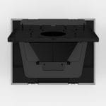 Road Case With Split Lid Design For Intouch Screens Mobile Stand