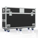 Tv Case With Built In Double Post Lift For 2 Of 31.5&Quot; Lilliput Q31-8K