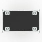 Road Case For Dual D&Amp;B X310 Speakers With Center Storage For 2X Vertical Brackets