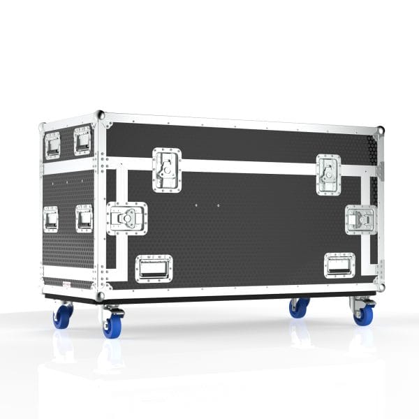 4 PART ROAD CASE, WITH LIFT OUT TRAY FOR CARRYING LSG FOG MACHINE SYSTEM & LE MAITRE G300 II