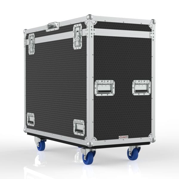 TRANSPORT CASE WITH REMOVABLE DIVIDERS, REMOVABLE MIDDLE PLATFORM, FOR 16 ETC PROFILE LENS