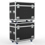 Moving Head Road Case For 2 Of Martin Mac Quantum Profile, With Foam Inserts