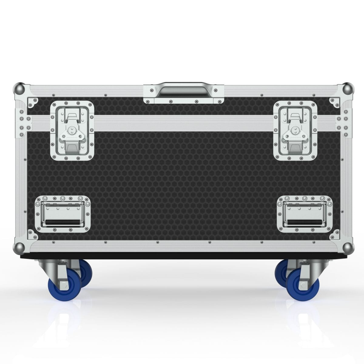 Moving Head Light Road Case For 4 Martin Mac Aura Xip With Storage Space