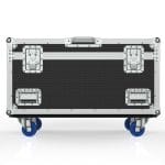 Moving Head Light Road Case For 4 Martin Mac Aura Xip With Storage Space