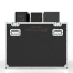 Road Case For Dual D&Amp;B X310 Speakers With Center Storage For 2X Vertical Brackets