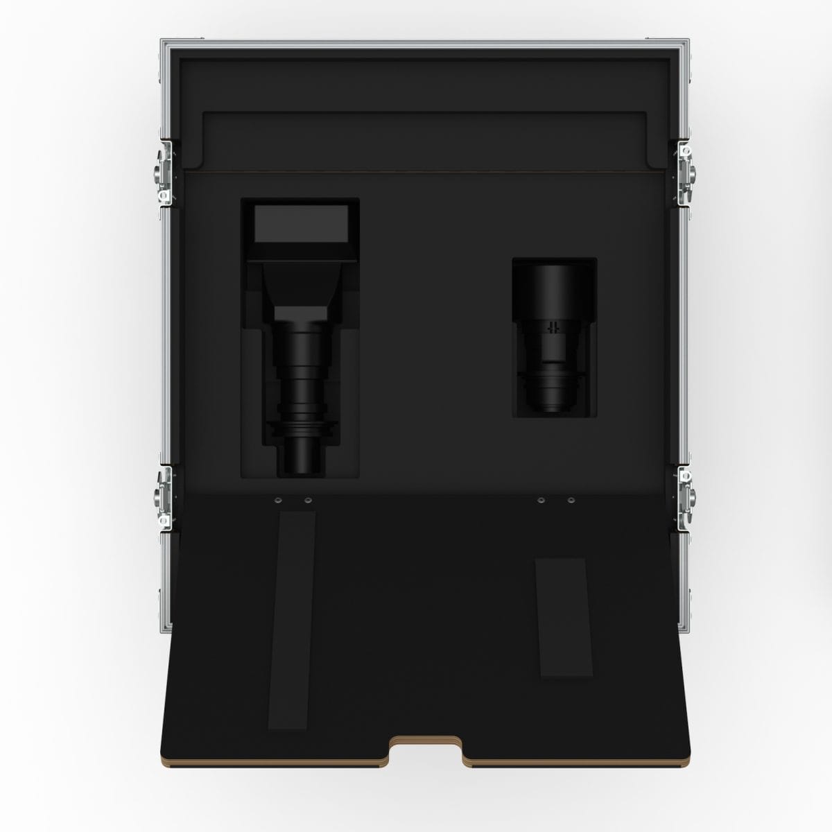 Transport Case For Panasonic Projector Pt-Rz790 With Et-Dle035G And Et-Dle150 Lens