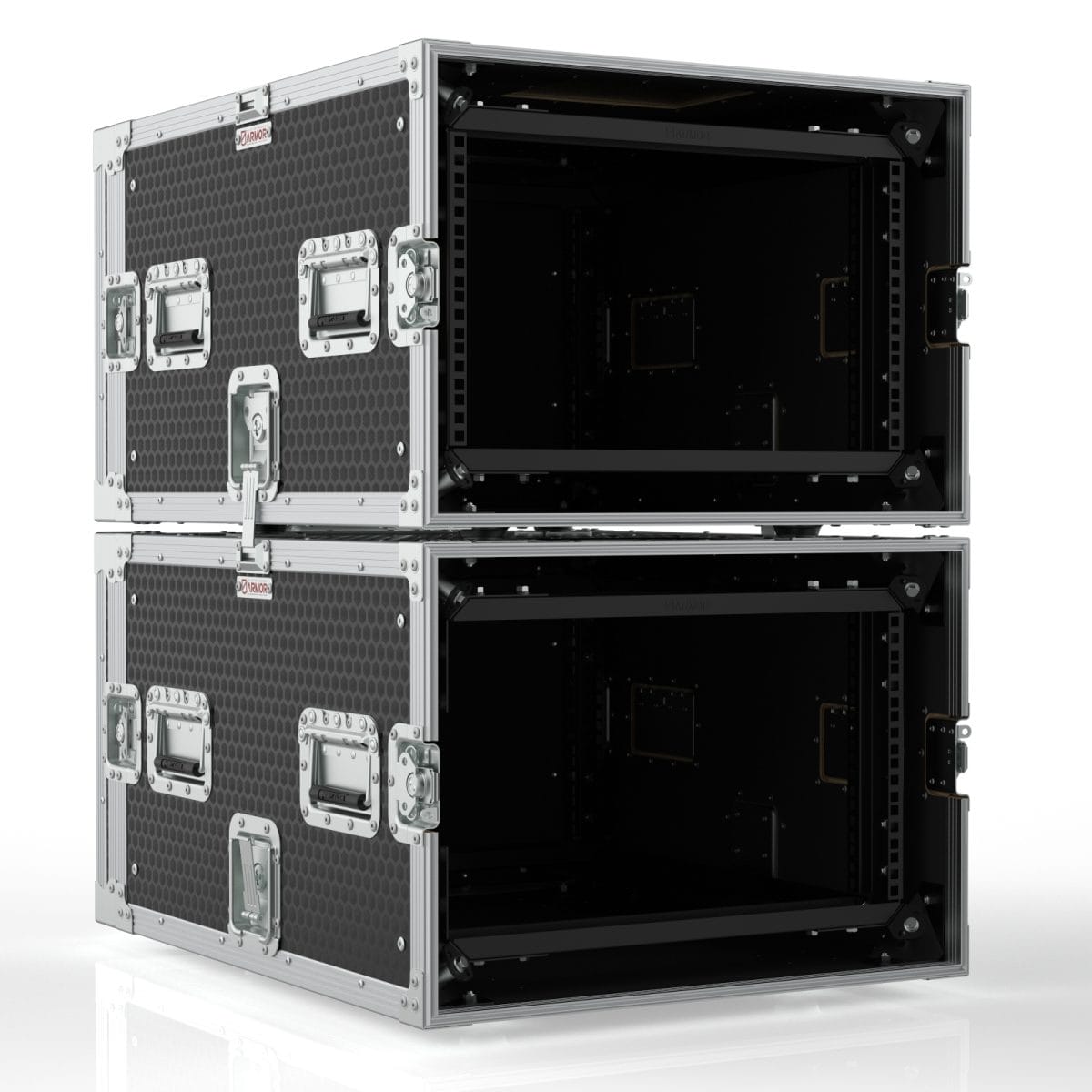 Suspension Rack Case 6U, 600Mm (Rail To Rail), Stackable, Lockable