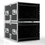 Suspension Rack Case 6U, 600Mm (Rail To Rail), Stackable, Lockable