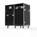 Transport Case With Built In Ramp For Sonosite Lx, With Support Foam Blocks