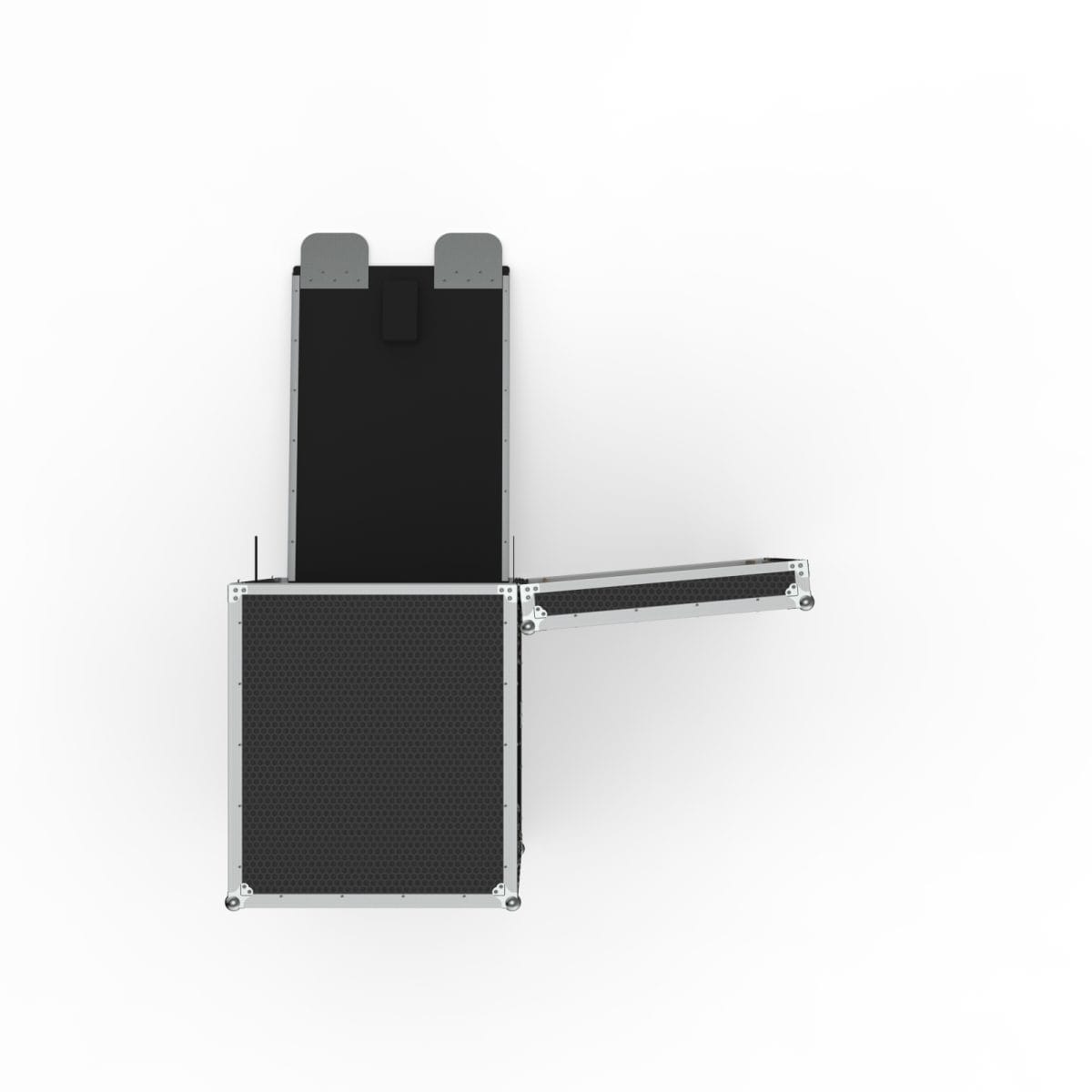 Transport Case With Built In Ramp For Sonosite Lx, With Support Foam Blocks