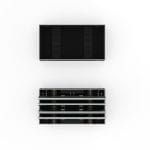 Road Case To Suit 4 X 65&Quot; Hisense U8Hau Screens, Vesa Mounts At Rear Of Screentv-55Q-Hise-U8Hau