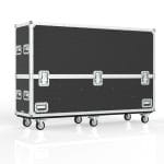 Road Case For 2 Of Samsung Ua75Bu8000W 75” Tvs
