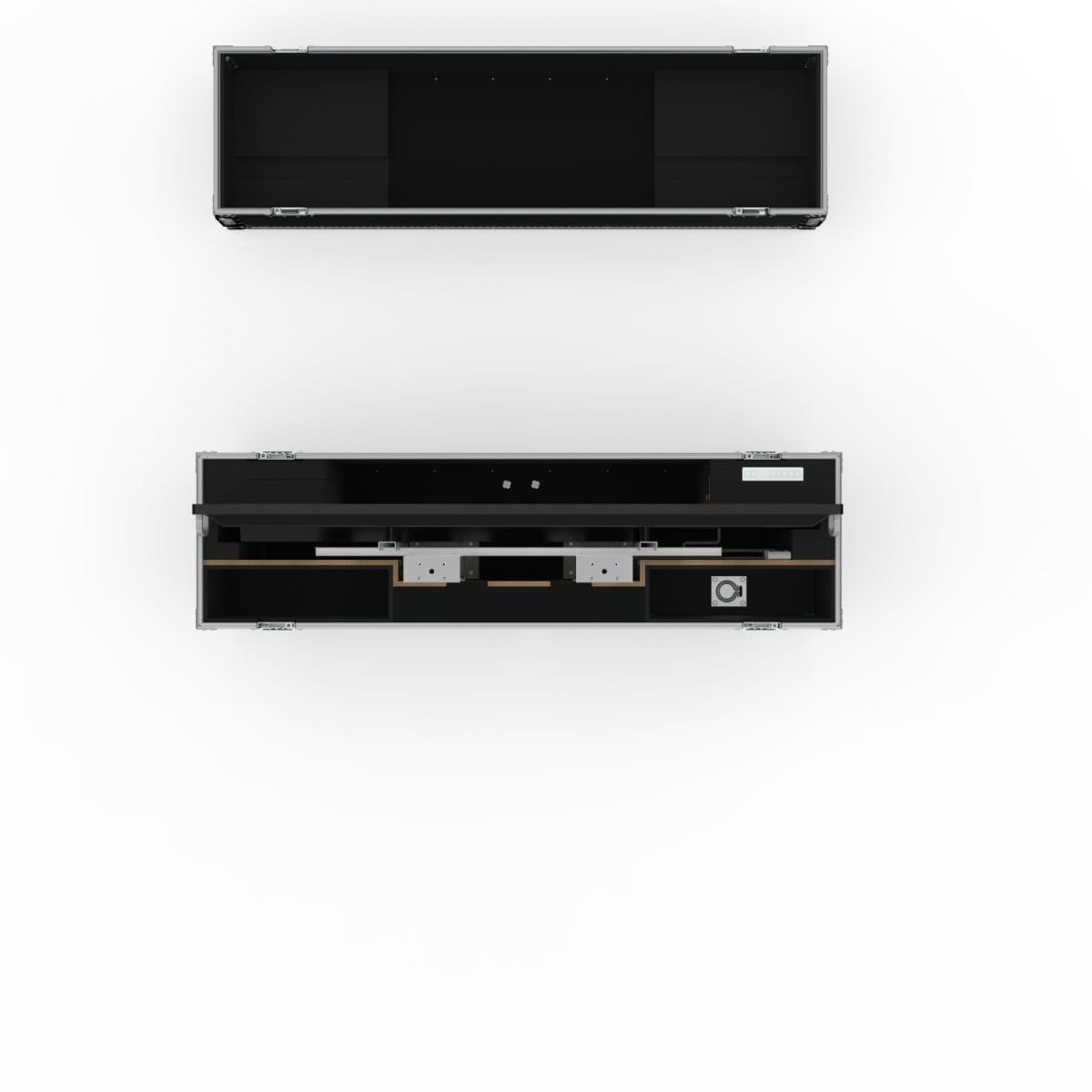 Tv Case With Built In Double Lift For Commbox 65” Model Cbic65S4 Touch Display