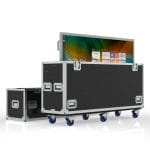 Tv Transport Case With Built In Motorized Lift For Smart Board Mx Series V4 65&Quot; Display