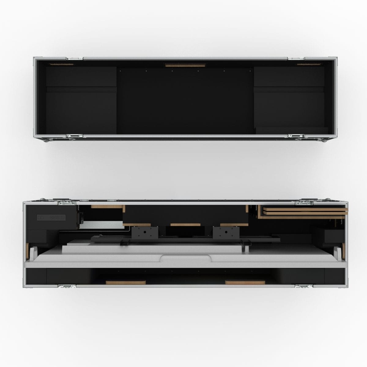 Tv Transport Case With Built In Motorized Lift For Smart Board Mx Series V4 65&Quot; Display