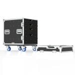 Drawer Case With Front Removable Lid, And Door Pocket, 4 Drawers