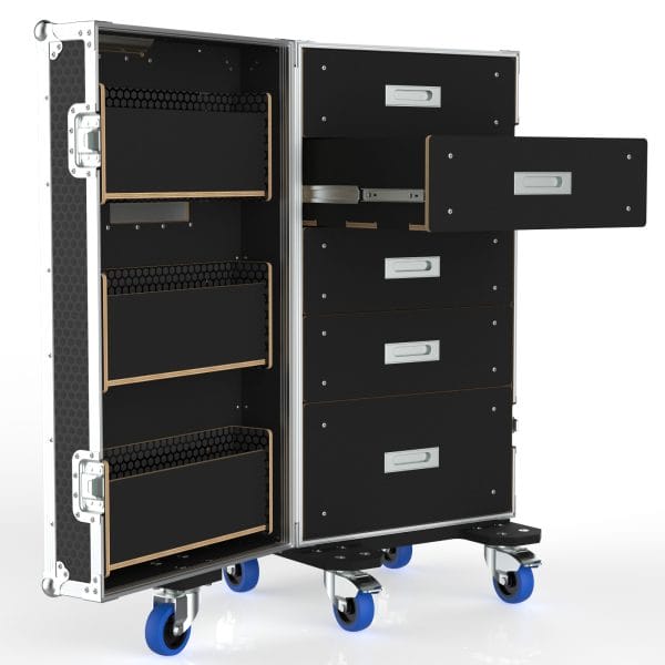 5 drawers