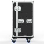 Drawer Road Case With 5 Drawers And 3 Door Pockets, Recessed Drawer Handles, Foam Lined