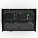 Armor Ws-Ax Series Workstation Road Case For Allen &Amp; Heath Avantis With 2 Rack Bays