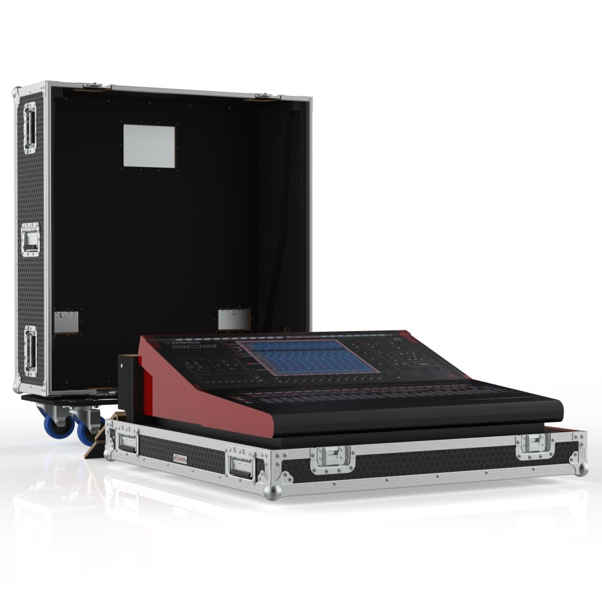 2 Part Audio Mixer Case For Digico Sd9 With Dogbox