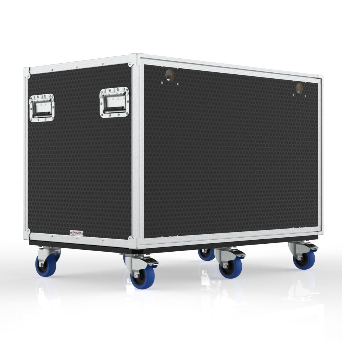 Foam Shock Proof Double Rack 13U, 550Mm, With Slam Lids