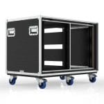 Foam Shock Proof Double Rack 13U, 550Mm, With Slam Lids