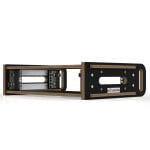Rack Sleeve 2U, 330Mm Front To Rear Rack Spacing, Open Top