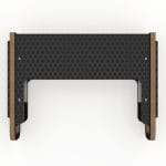 Rack Sleeve 2U, 330Mm Front To Rear Rack Spacing, Open Top