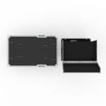 Fp1-D-Or Workstation Case With 8&Quot; Off Road Castors, Built In 6Way Pdu