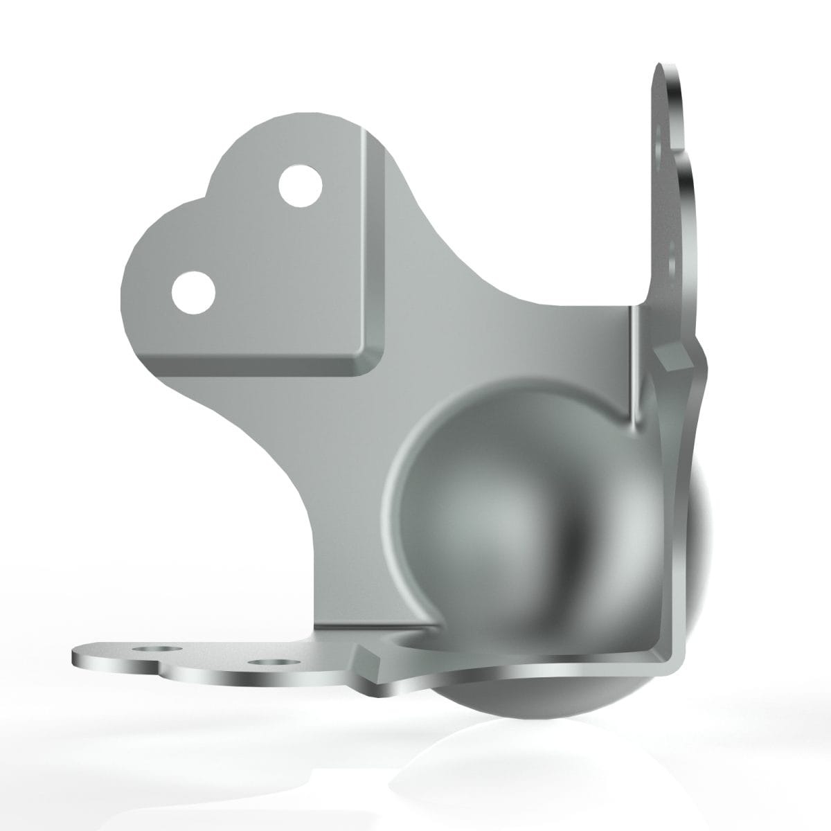 Armor C3102B 3-Legged Large Ball Corner With 30Mm Offset, 1.4Mm Thickness