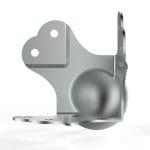 Armor C3102B 3-Legged Large Ball Corner With 30Mm Offset, 1.4Mm Thickness