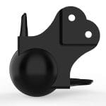 Armor C3102B 3-Legged Large Ball Corner With 30Mm Offset, 1.4Mm Thickness