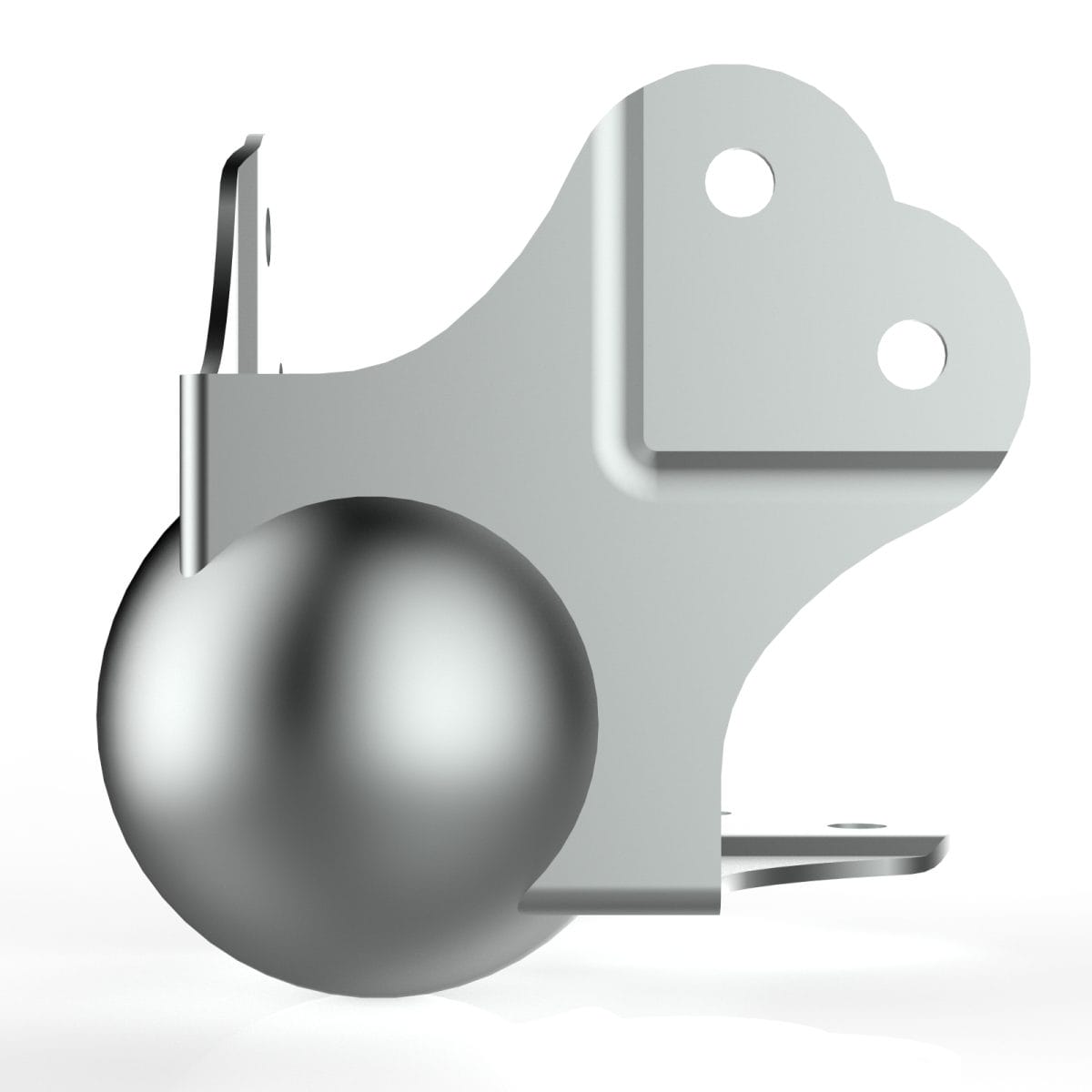 Armor C3102B 3-Legged Large Ball Corner With 30Mm Offset, 1.4Mm Thickness