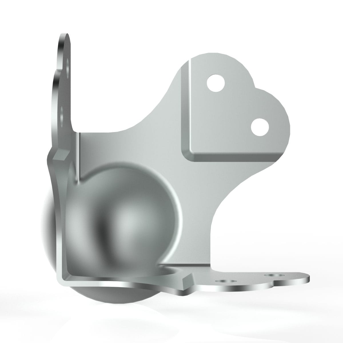 Armor C3102B 3-Legged Large Ball Corner With 30Mm Offset, 1.4Mm Thickness
