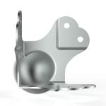 Armor C3102B 3-Legged Large Ball Corner With 30Mm Offset, 1.4Mm Thickness