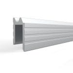 Eh7B Aluminium Hybrid Edge Extrusion, 7Mm Gap