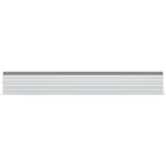 Eh9B Aluminium Hybrid Edge Extrusion, 9.5Mm Gap