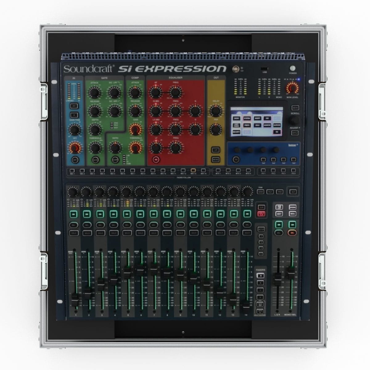 Premium Transport Case For Soundcraft Mixer Model Si Expression 1