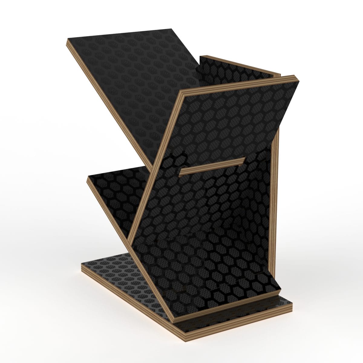 12Mm Laminated Birch Plywood Slanted Shelf