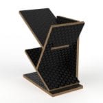 12Mm Laminated Birch Plywood Slanted Shelf