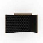 12Mm Laminated Birch Plywood Slanted Shelf