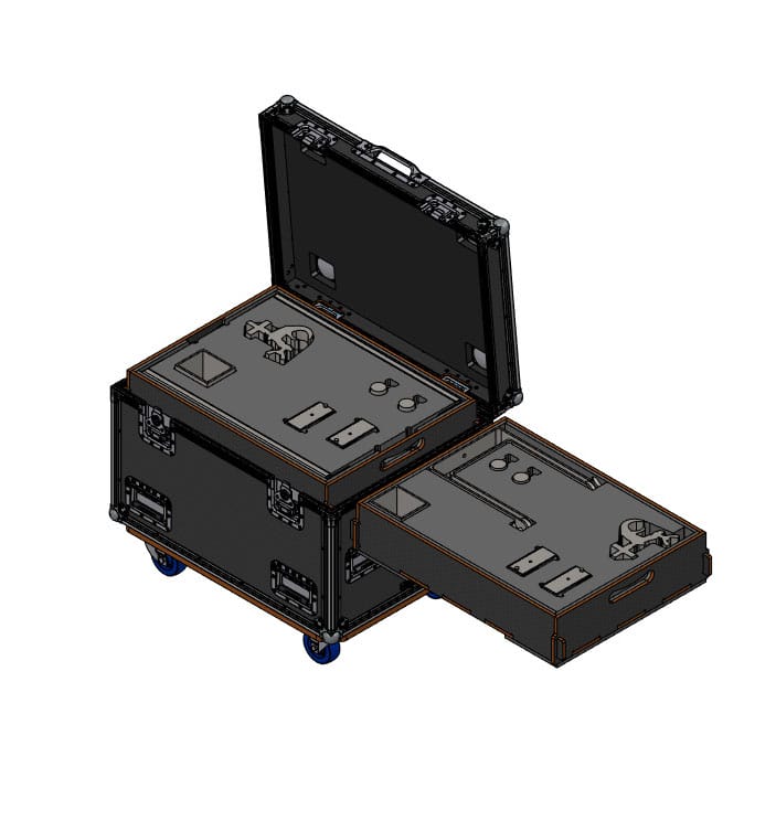 Dual Speaker Case For Db Technology Vio X205