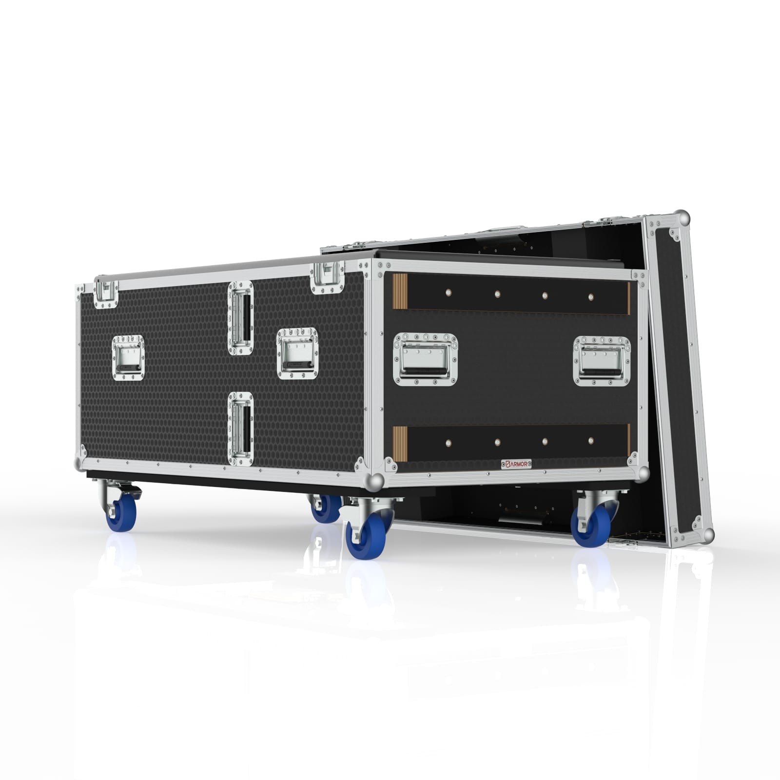 Powerful Protection: Flight Case For Ampeg Svt-810E Bass Cabinet Amplifier 4 Powerful Protection: Flight Case For Ampeg Svt-810E Bass Cabinet Amplifier