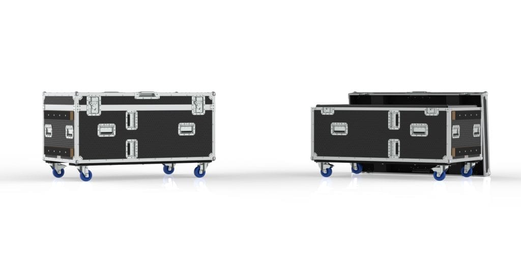 Ampeg SVT-810E Bass Cabinet amplifier flight case