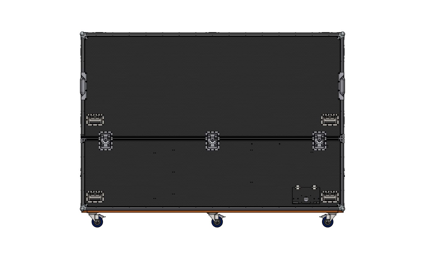 Effortless Mobility And Protection For The Hisense 100In 100Bm66D Tv With Our Premium Road Case