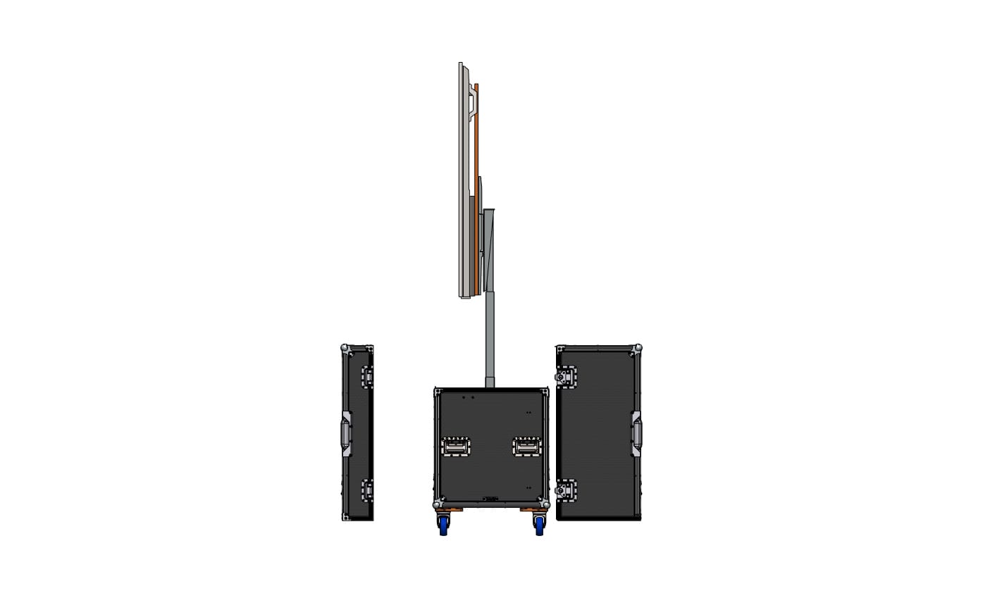 Effortless Mobility And Protection For The Hisense 100In 100Bm66D Tv With Our Premium Road Case 4 Effortless Mobility And Protection For The Hisense 100In 100Bm66D Tv With Our Premium Road Case