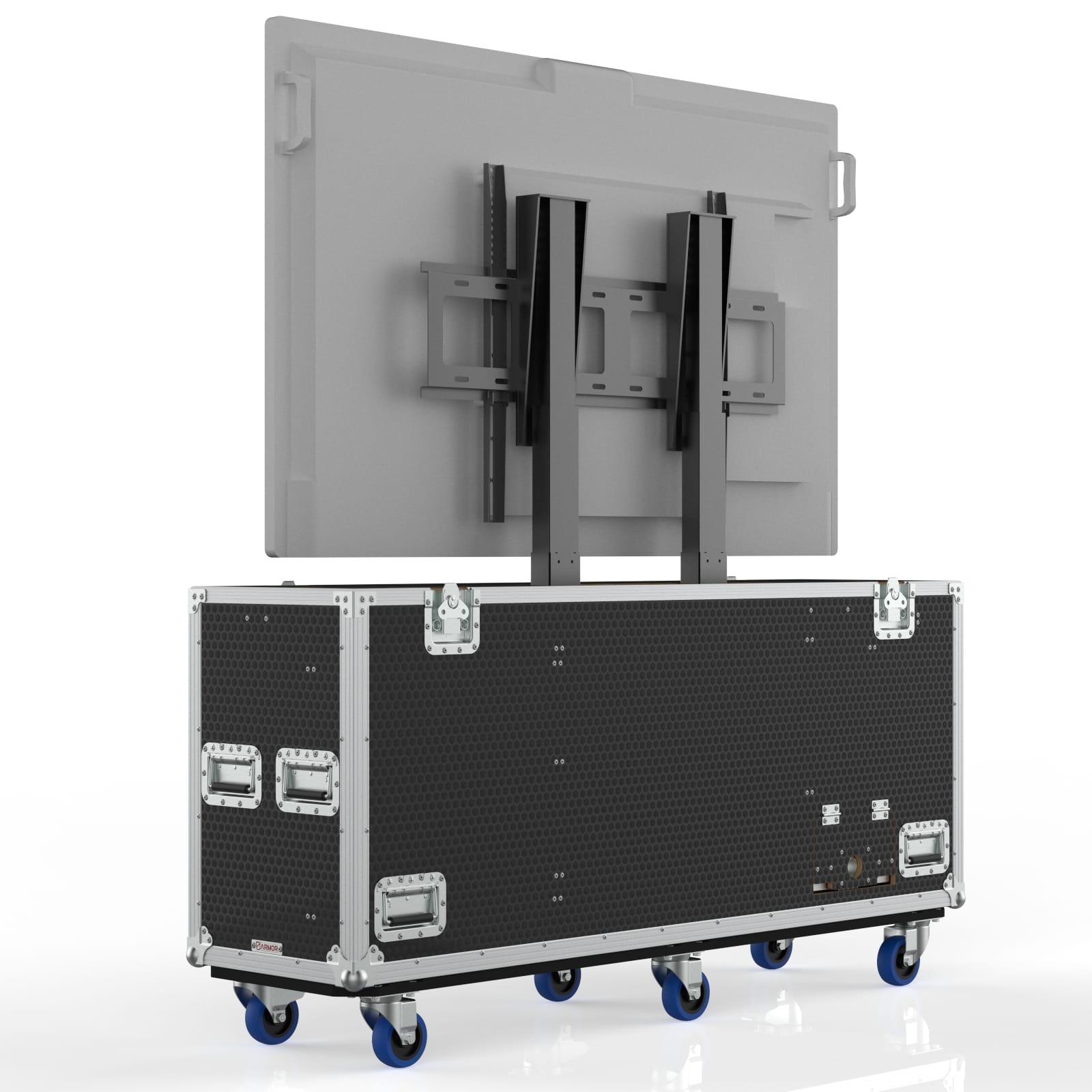 Ultimate Tv Transport Case With Lift For Smart Board Mx Series V4 65&Quot; Display