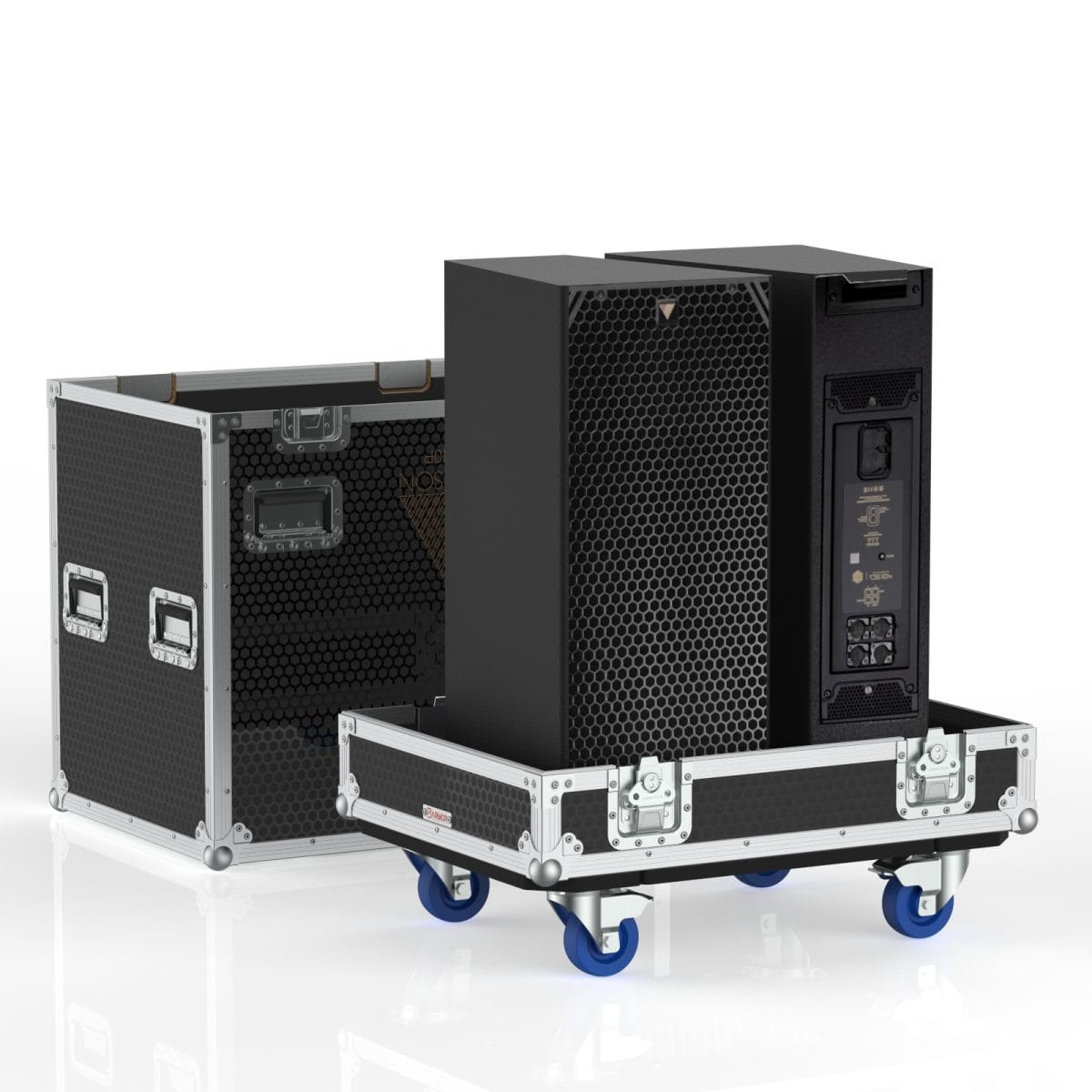 Road Case For Dual Adamson Cs10P Speakers