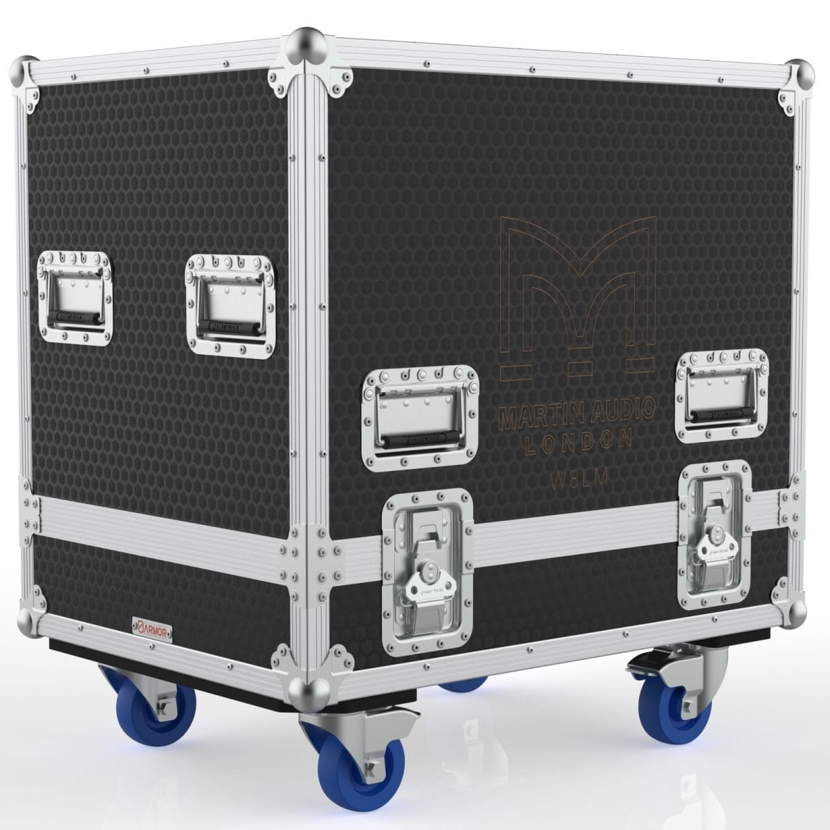 Road Case For 2X Martin W8Lm Speakers